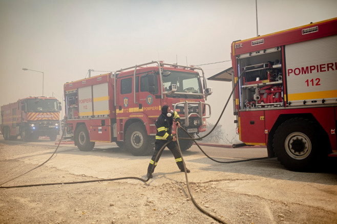 Forest fires in Greece - Rhodes