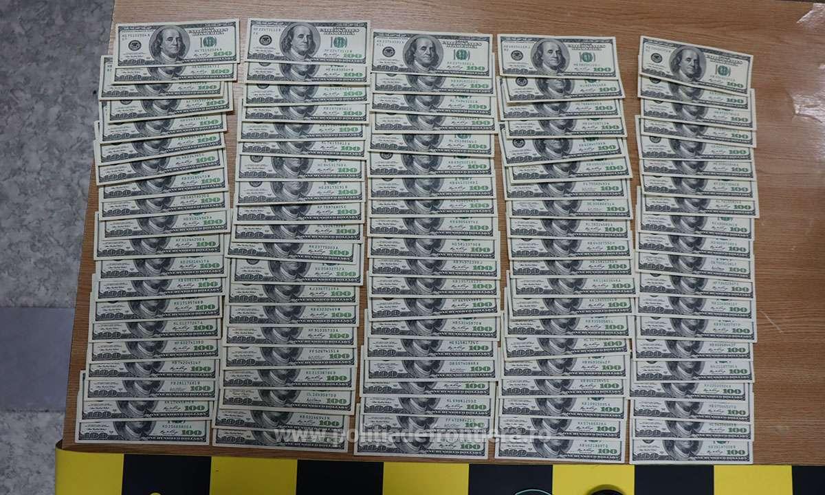 Ucrainean depistat cu 390.000 de dolari în rucsac la Siret. A revendicat încă 100.000 de dolari găsiți ieri la o femeie