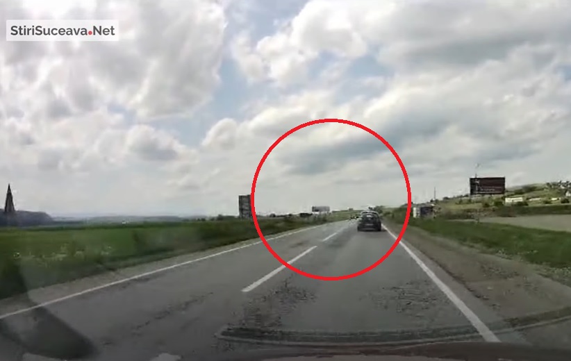 Un șofer din Suceava a rămas fără permis, după ce o filmare cu el în trafic a ajuns pe rețelele sociale. Ce greșeală a făcut