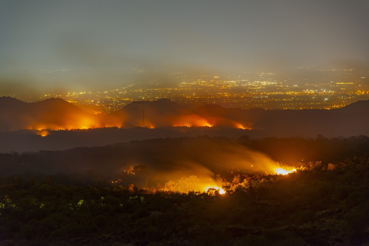 Scânteia care aprinde în fiecare an sudul Italiei. Mâna mafiei siciliene pune gaz pe focurile devastatoare din peninsulă