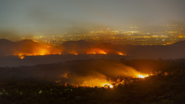 Fire breaks out on Mount Etna in Italy