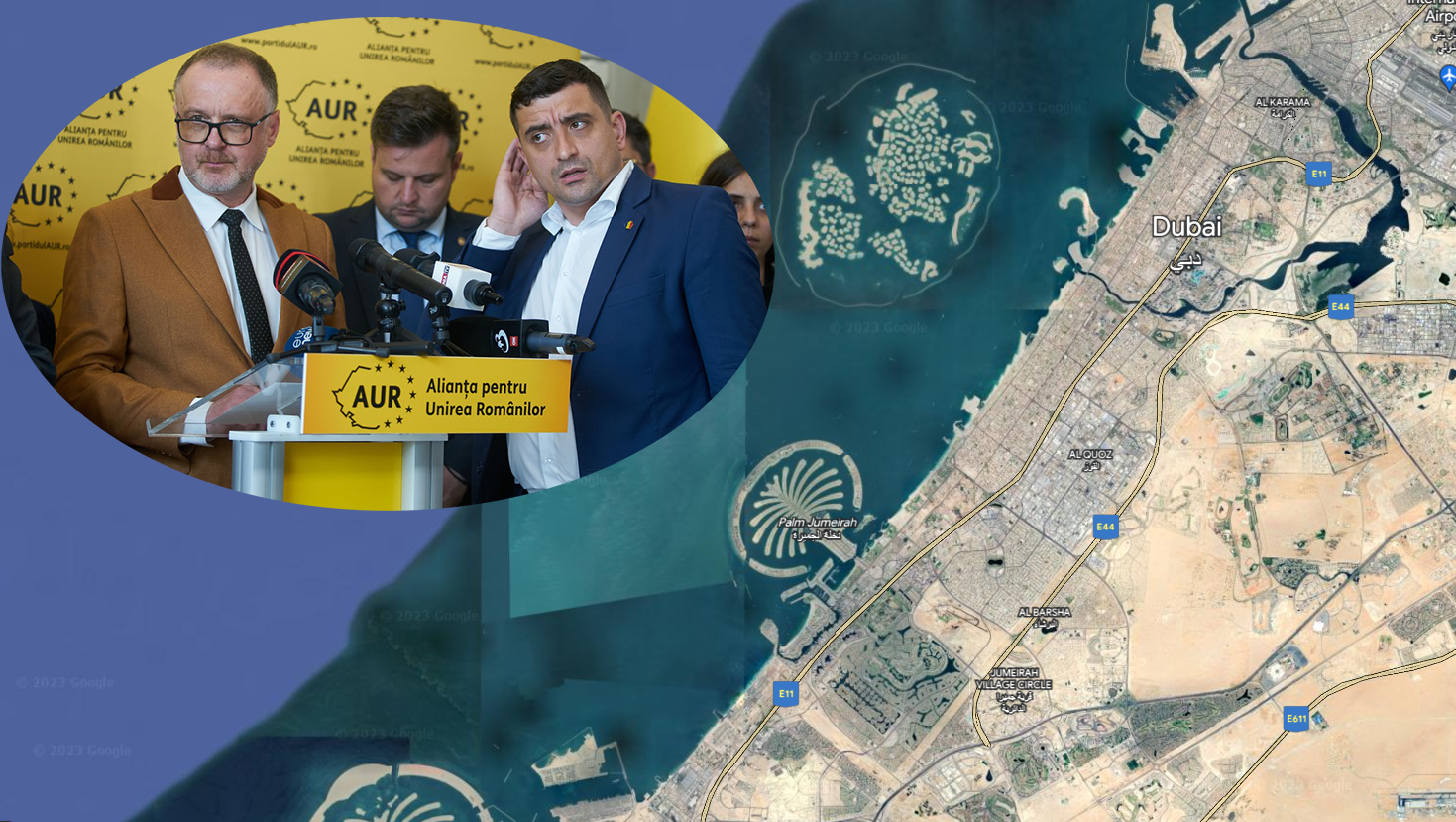 Partidul AUR promite construirea de insule artificiale ca-n Dubai: “Un fel de cartier foarte interesant în largul mării”