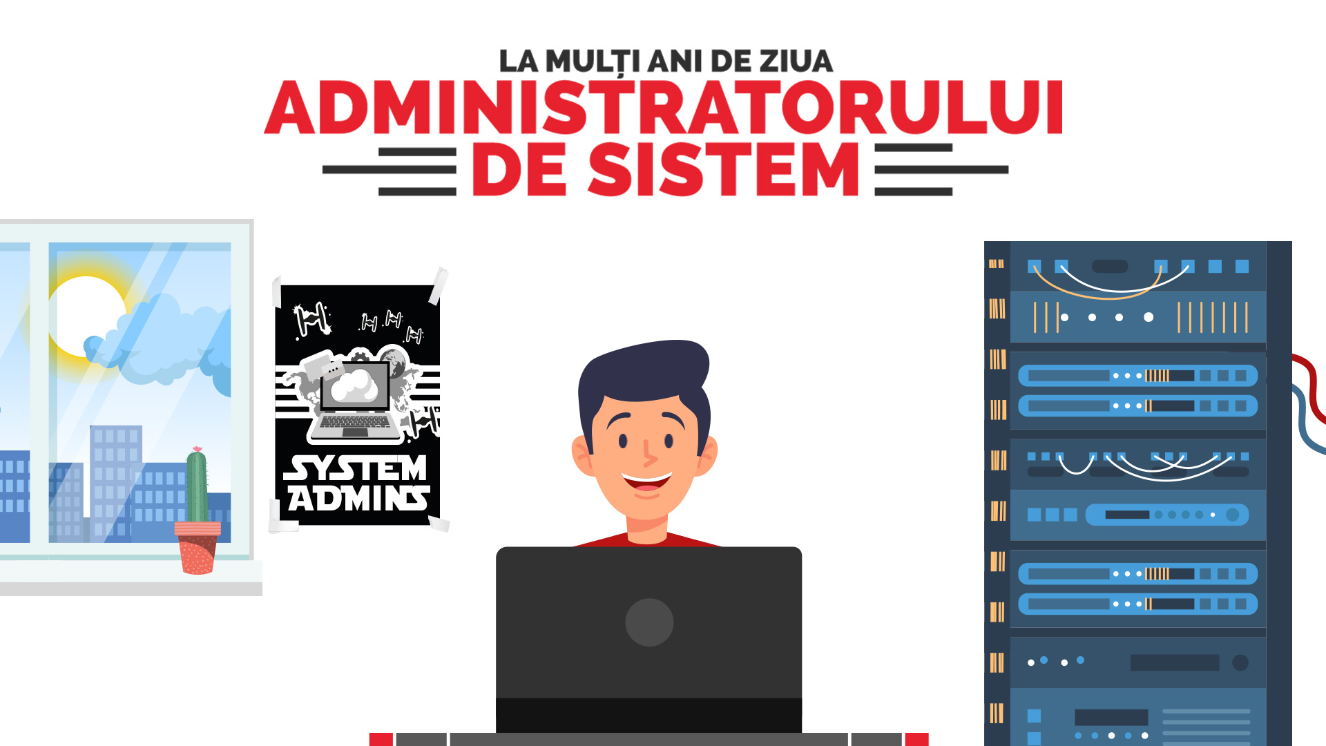 (P) LINK Academy sărbătorește SysAdmin Day și vă face cadou o reducere de până la 800€