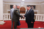 Shoigu in North Korea