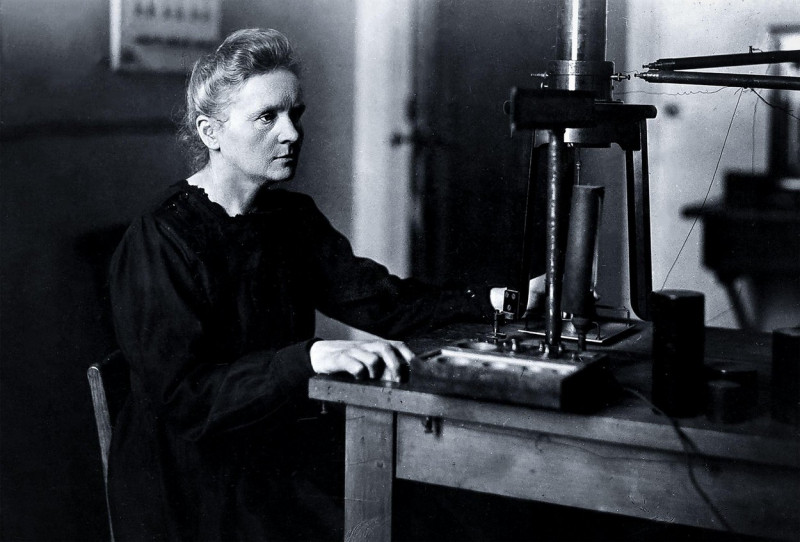 Marie Curie - first woman how win a Nobel Prize