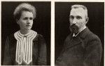 Marie and Pierre Curie, French physicists