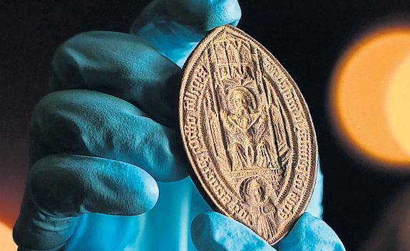 Un sigiliu medieval rar care oferea, contracost, o cale cât mai rapidă spre rai a fost descoperit în Marea Britanie