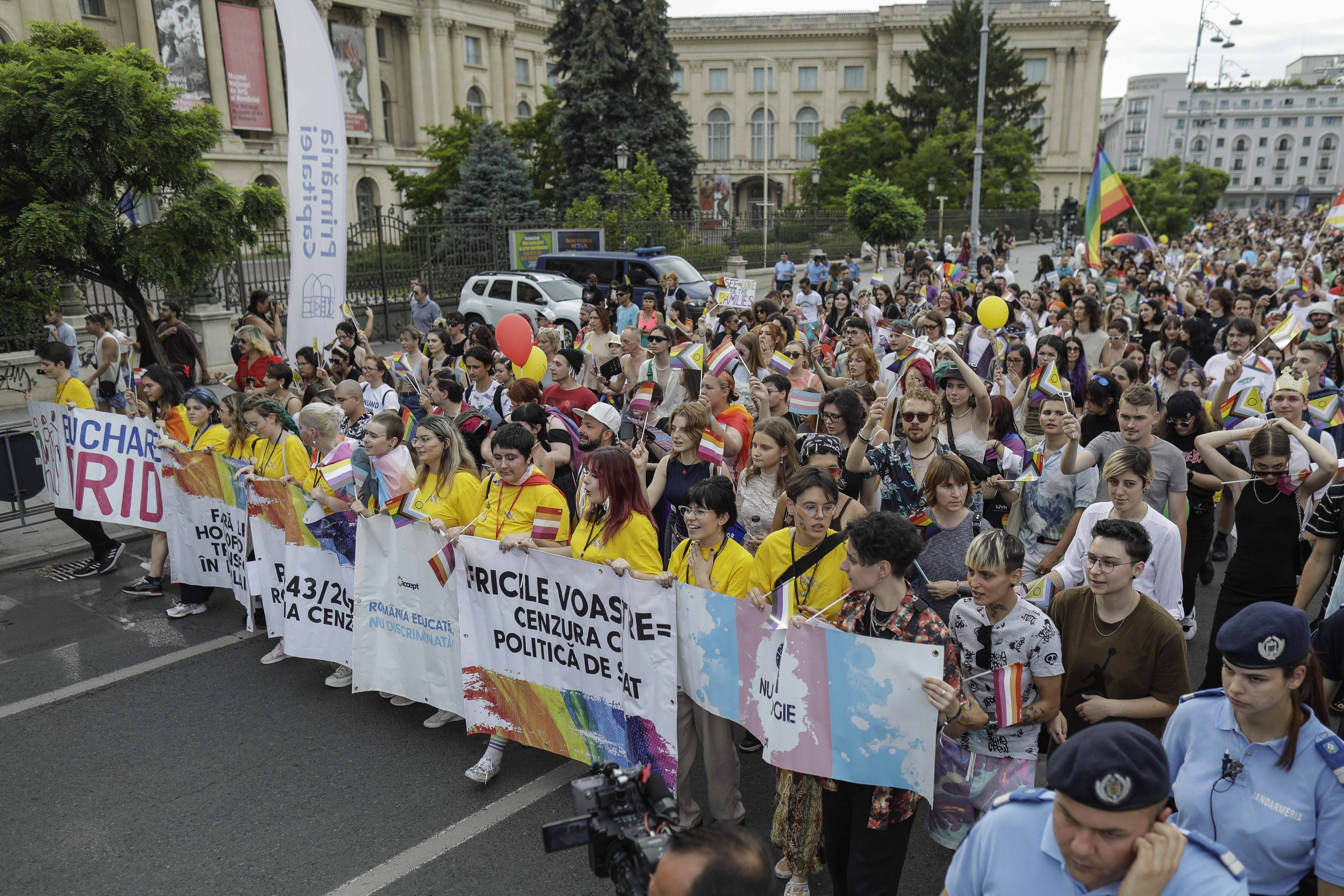 Peste 25.000 de persoane au participat la Bucharest Pride 2023
