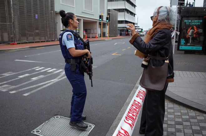 NEW ZEALAND AUCKLAND GUN INCIDENT