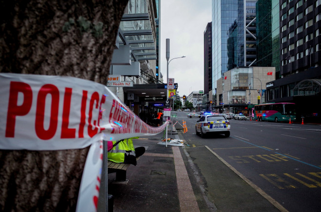 NEW ZEALAND AUCKLAND GUN INCIDENT