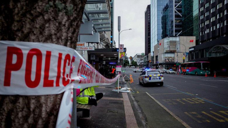 NEW ZEALAND AUCKLAND GUN INCIDENT