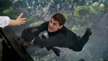 Tom Cruise în rolul agentului Ethan Hunt, în filmul „Misiune Imposibilă - Răfuială mortală”