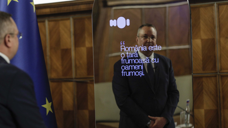 Purtătorul de cuvânt al Guvernului spune că nu s-a întâlnit cu robotul ION: Vreau să îl cunosc şi eu înainte de a fi pensionat