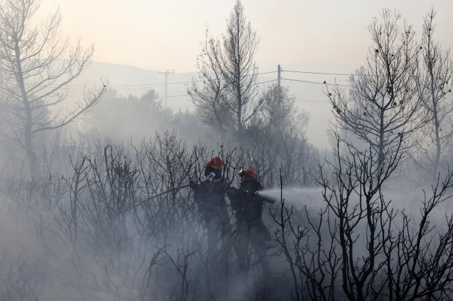 Incendii în Grecia. Foto Profimedia