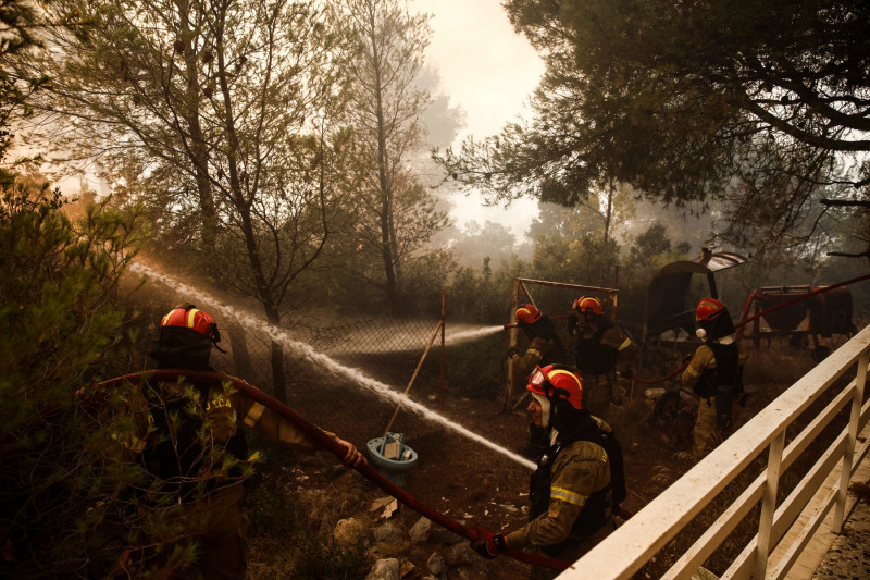 Incendii în Grecia. Foto Profimedia (2)