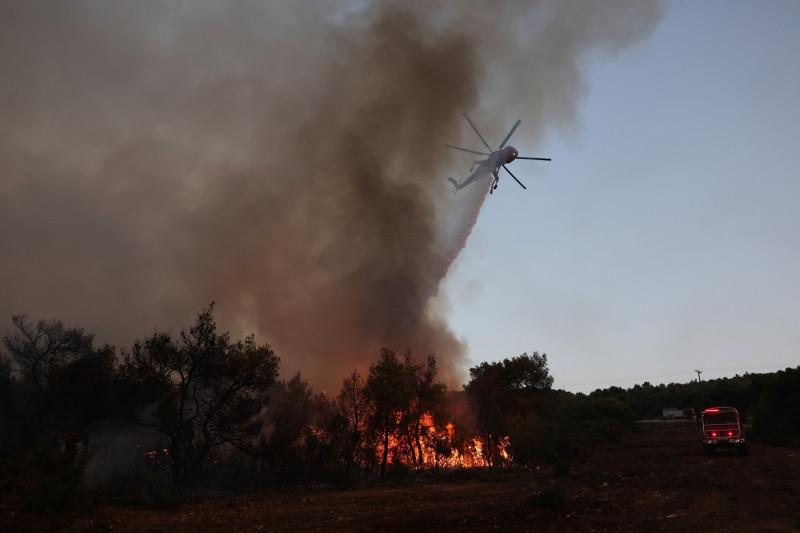 Incendii în Grecia. Foto Profimedia (3)