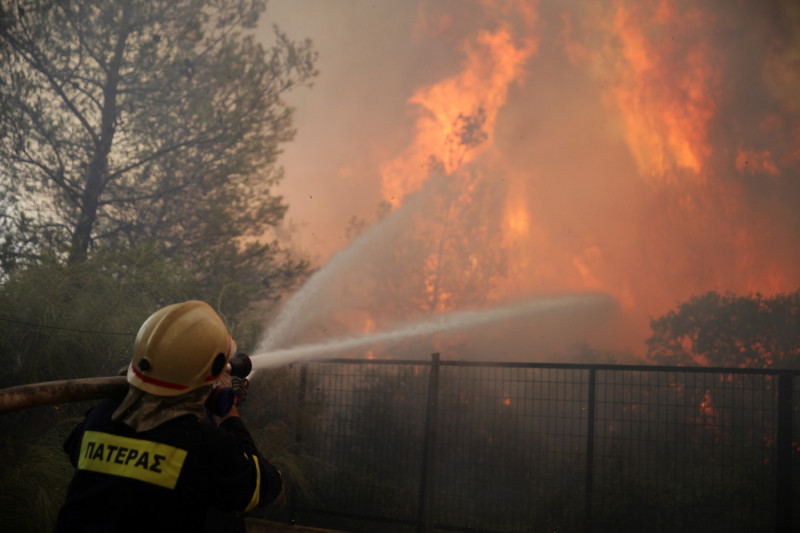 Wildfires In Greece