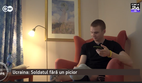 „Este un erou”. Soldatul ucrainean fără un picior putea să aibă o viață nouă, departe de război, dar a ales să se întoarcă pe front