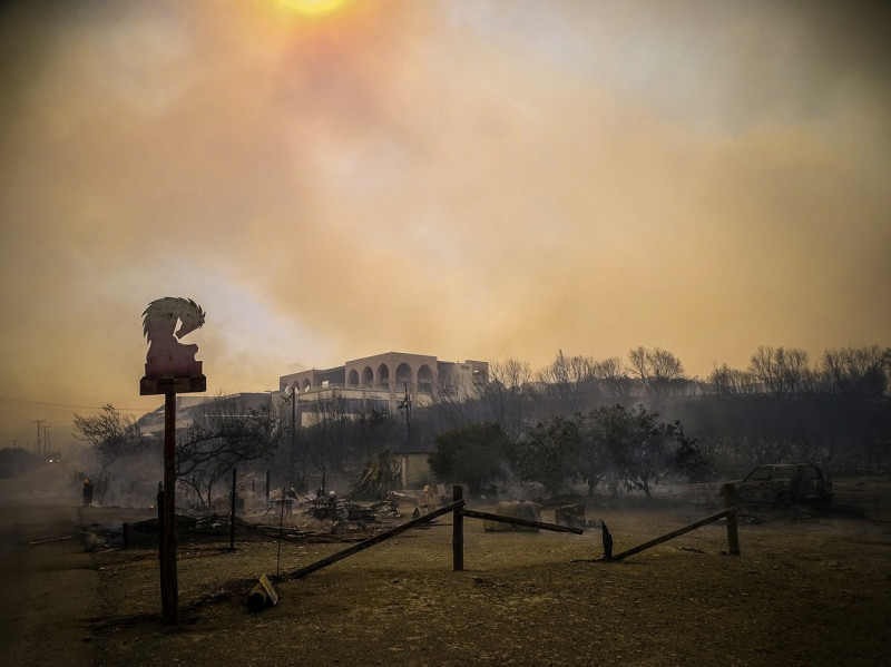 Incendii Rodos Grecia