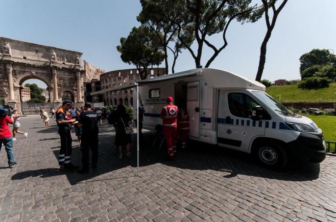 Italy's Heatwave, Rome - 19 Jul 2023