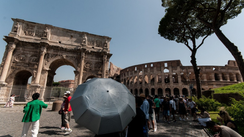 Italy's Heatwave, Rome - 19 Jul 2023