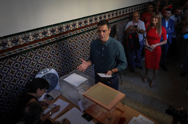 Election Day in Madrid, Spain - 23 Jul 2023