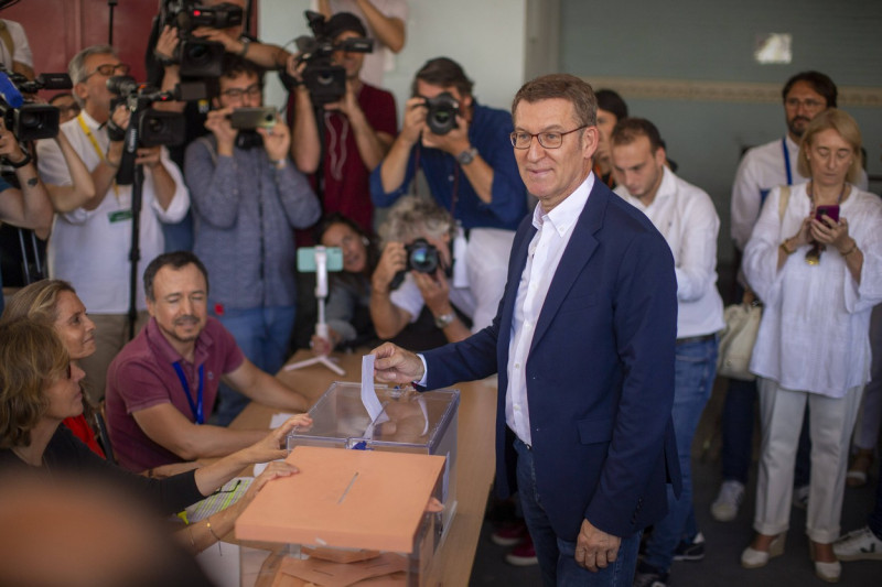 General elections in Madrid, Spain - 23 Jul 2023