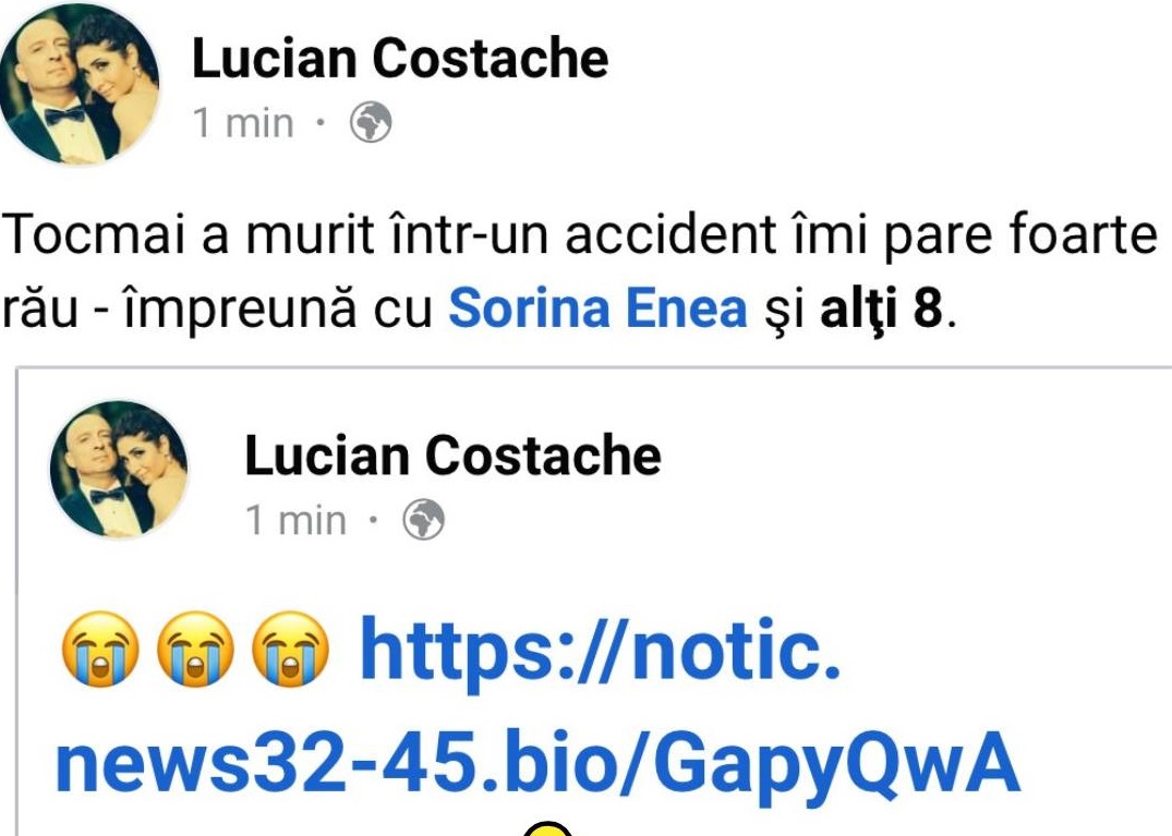 „Tocmai a murit într-un accident”. Nouă înșelătorie pe Facebook: Conturi compromise care anunţă moartea unor persoane
