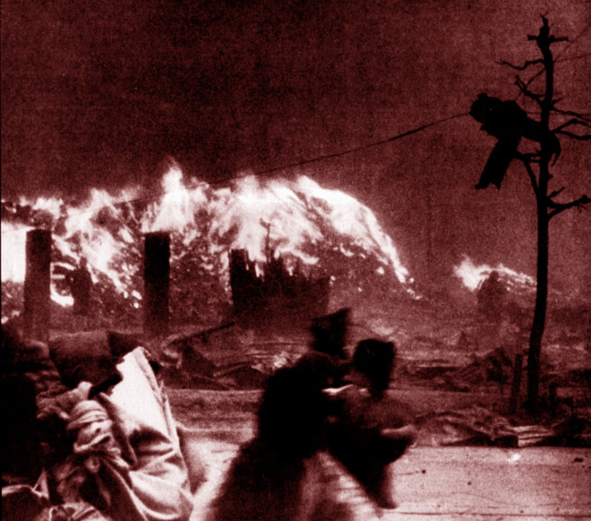 World War II, after the explosion of the atom bomb in August 1945Hiroshima