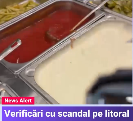 Scandal imens în Satul de Vacanță din Constanța. Inspectori ANPC înjurați, comercianții care găteau pe jos au aruncat în ei cu mâncare