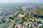 China: The Flooded Liangxiang Village in Henan, China