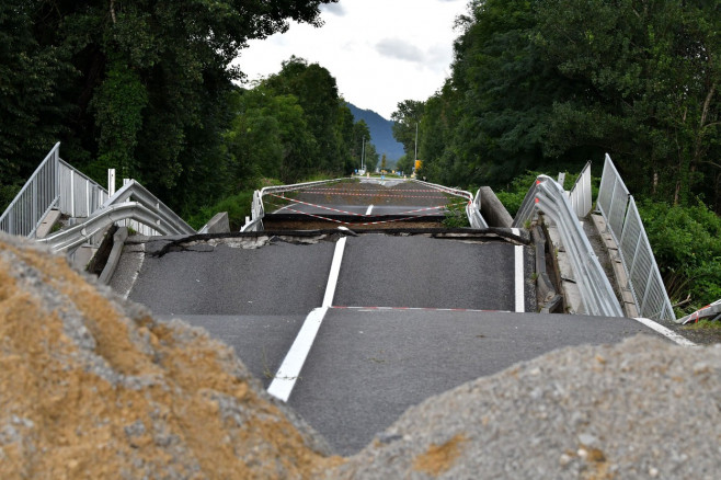 Flooding in Slovenia, Bericeevo, Ljubljana, Slovenia - 06 Aug 2023