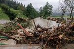 Floods and landslides after heavy rain in Slovenia - 05 Aug 2023