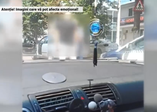 Imagini virale la Galați. Un șofer de 77 de ani s-a șicanat în trafic cu altul de 31 de ani și apoi s-au bătut cu pumnii