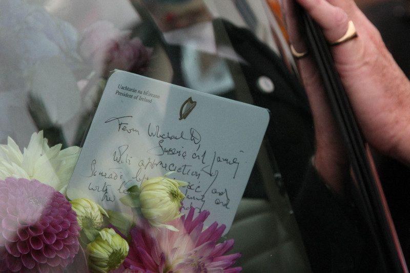 Sinead O'Connor is laid to rest as fans line streets of her home town of Bray