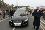 Sinead O Connor funeral mass in Bray, Co. Wicklow, irl.