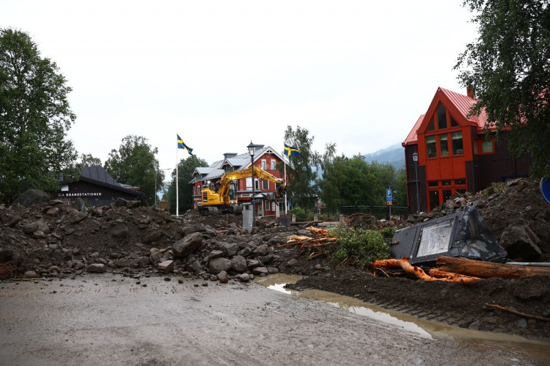 Seasonal weather, Are, Sweden - 08 Aug 2023