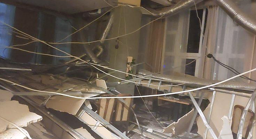 Momente de spaimă la o petrecere de majorat din Băile Herculane. Tavanul unui restaurant s-a prăbușit