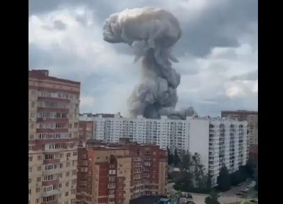 Explozie uriașă la o uzină militară din regiunea Moscovei. Cel puțin 45 persoane au fost rănite, patru în stare gravă