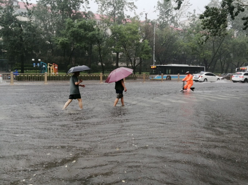 Beijing Issued Red Alert For Floods, China - 31 Jul 2023