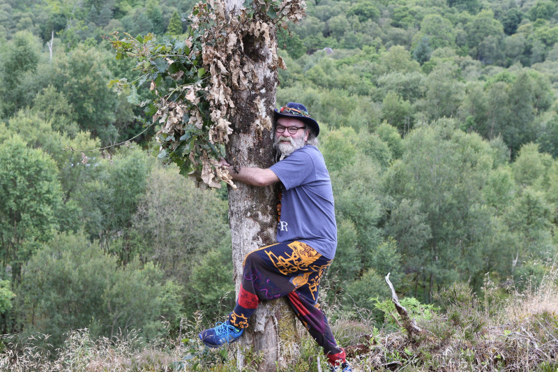 Scottish Tree Huuging Championships 2023, Scotland, UK - 29 Jul 2023