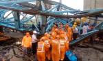 VIDEO: 16 dead and five injured as construction crane collapses – with more 'trapped beneath debris'