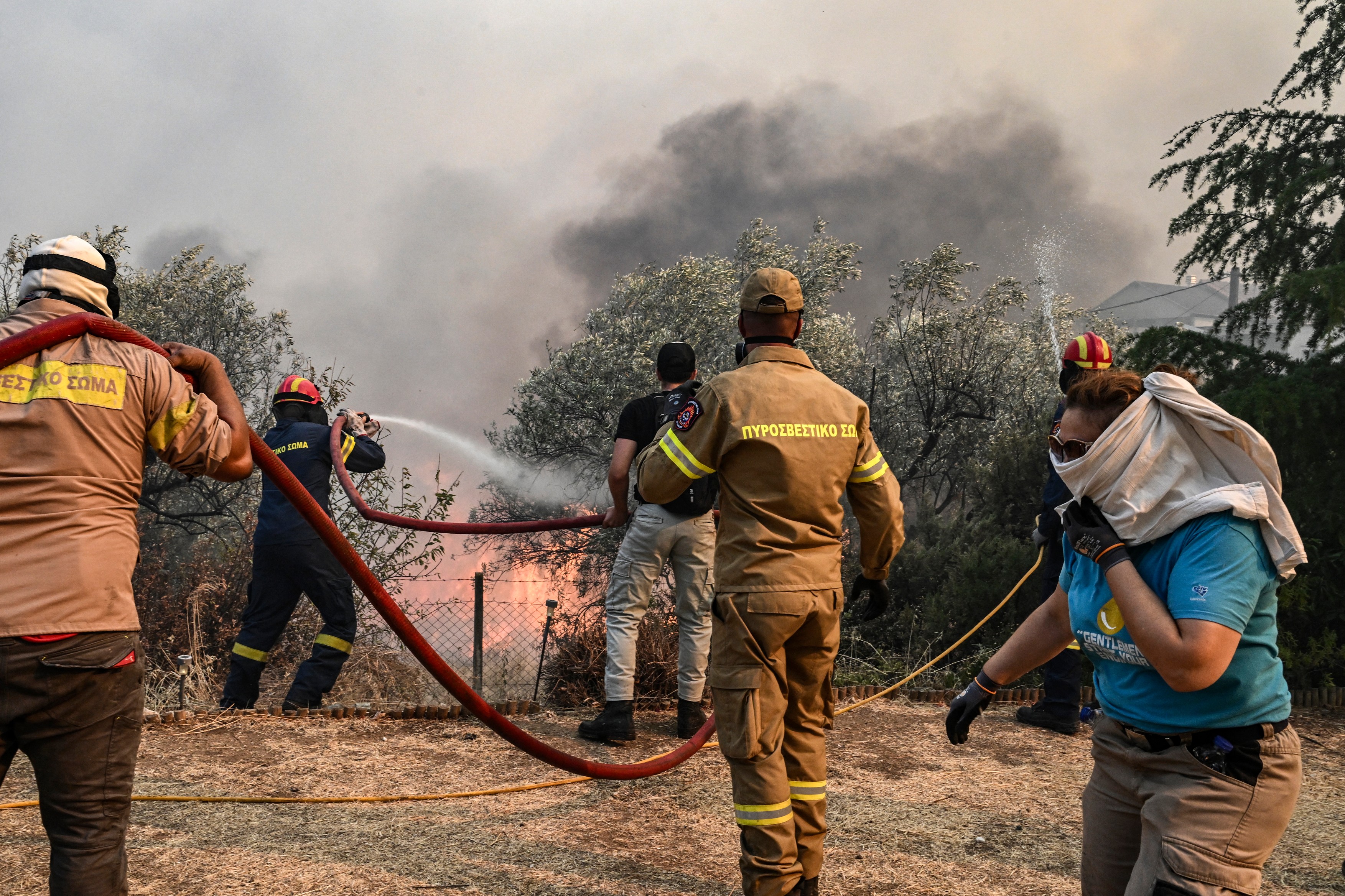 Un bărbat din Grecia a fost arestat preventiv pentru că a provocat trei incendii de pădure