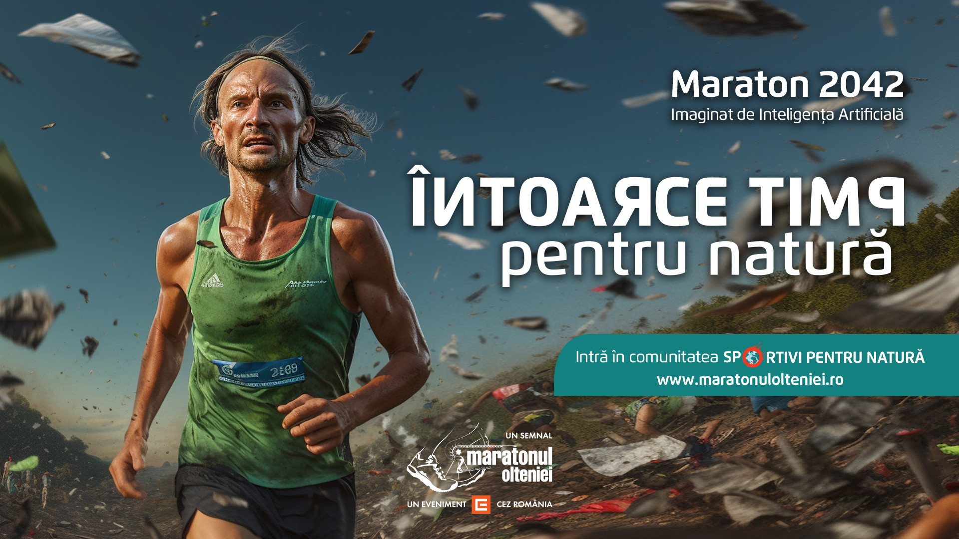 Tu cum îți imaginezi că va arăta un maraton în anul 2042?