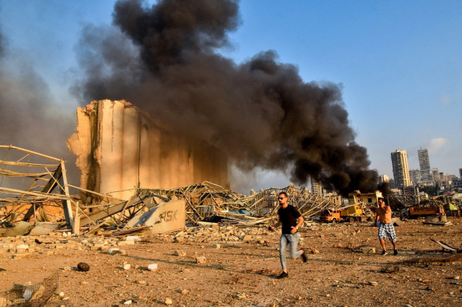 Aftermath Of A Huge Blast - Beirut