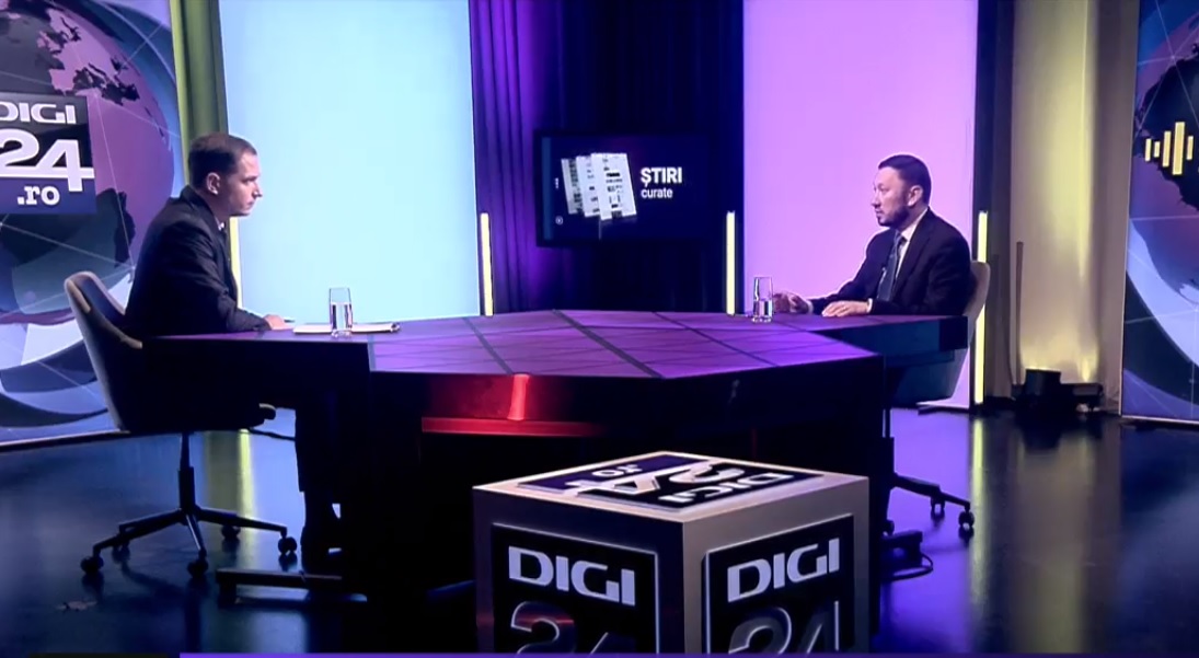 Mircea Fechet, Ministrul Mediului, la Interviurile Digi24.ro: Sudul României se transformă în Sahara. Pierdem suprafețe arabile întinse