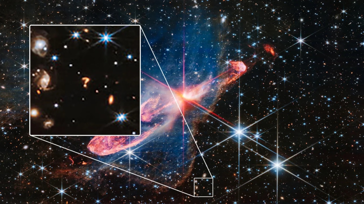 Marea întrebare din Cosmos: Ce „obiect” ciudat a fotografiat telescopul James Webb și ce ar putea fi?