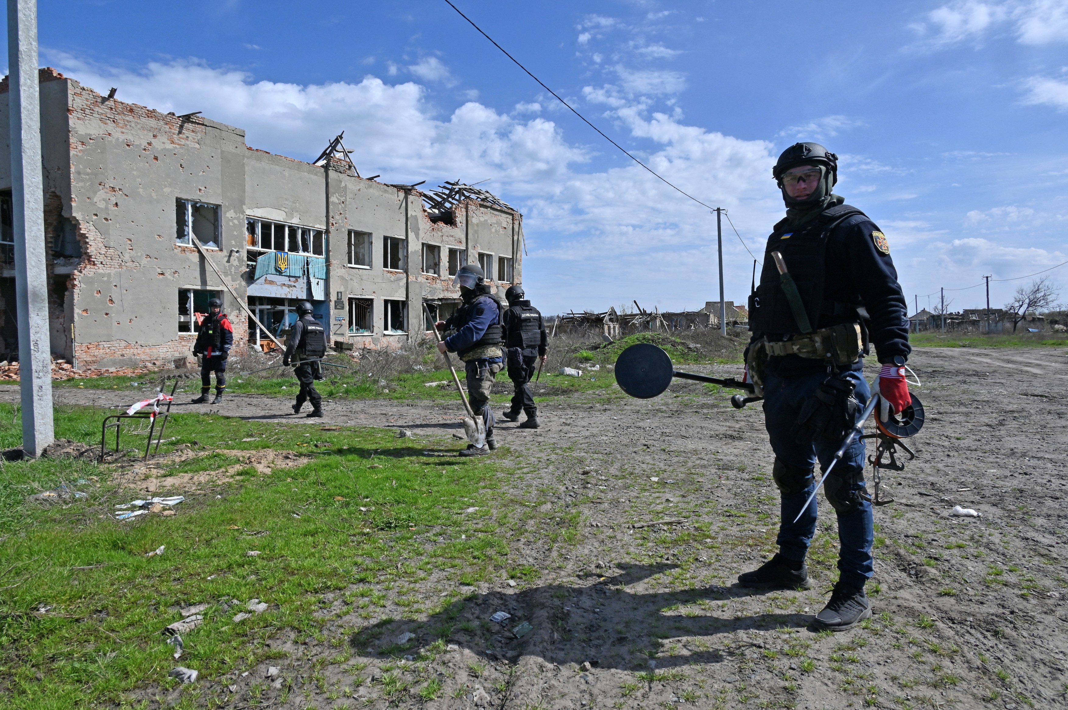 Ucraina are nevoie disperată de ajutor pentru curăţarea minelor. Este țara cu cea mai mare suprafață minată de pe pământ