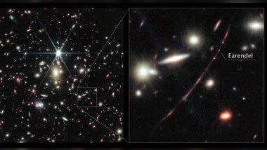 Telescopul Jamess Webb a fotografiat cea mai îndepărtată stea din Univers, aflată la 28 de miliarde de ani lumină