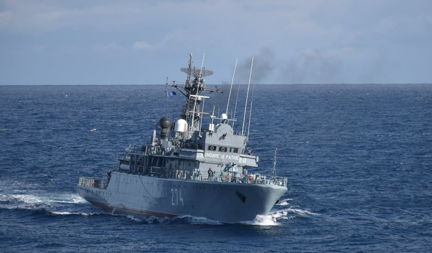 Forţele Navale Române anunţă că nu au găsit mine marine în derivă, după explozia de la Costineşti